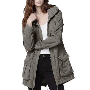 James Perse Jacket Yosemite Hooded Utility Work Barn Rain Coat